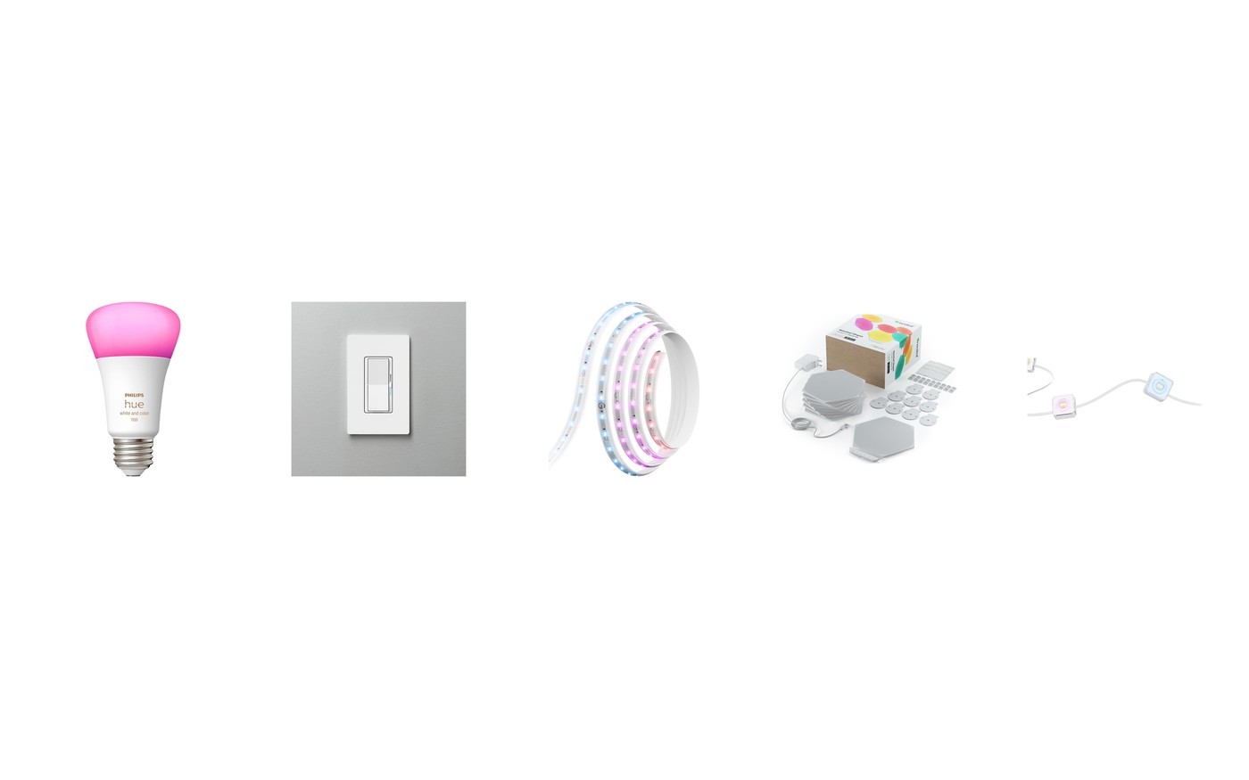 Seven top smart lighting picks of 2026 on a white background