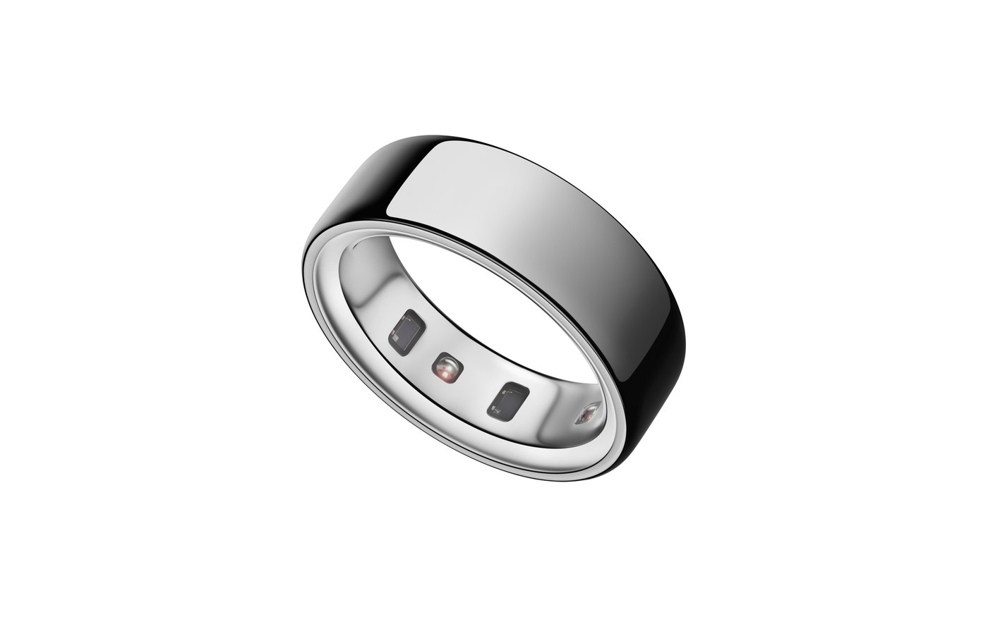 The Oura Ring 4 worn on a finger