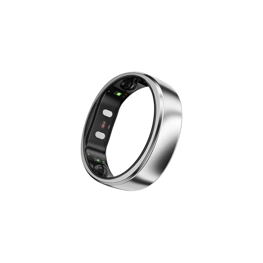 RingConn Gen 2 Air ultra-thin smart ring in silver